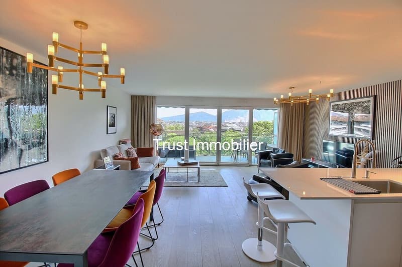 4001. Duplex attique rénové avec vue panoramique - Immeuble moderne (1)