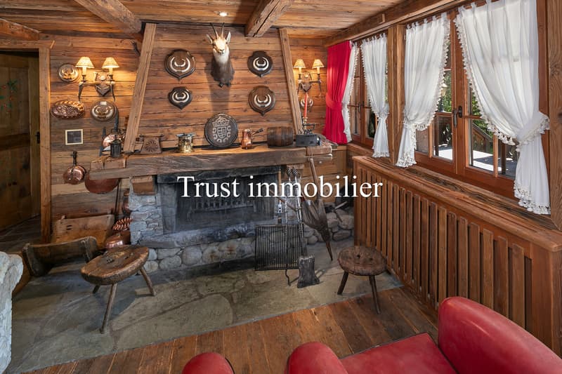 6044. Magnifique chalet de luxe à vendre à Crans-Montana (9)