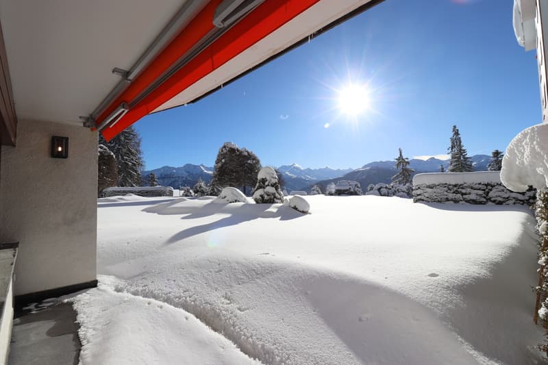 4046. Chaleureux appartement ski-in ski-out entièrement rénové (12)