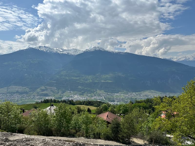 6000.Vue panoramique / Projet Chalet à vendre à Sergnou /Crans-Montana (6)