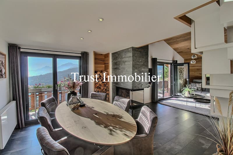6015. Magnifique chalet à Icogne à Vendre (10)