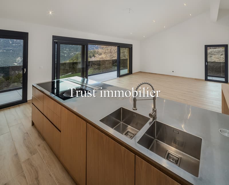 6018. Chalet neuf. Magnifique vue (3)