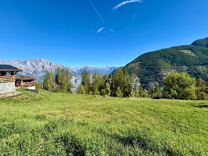 Parcelle prête à accueillir votre futur chalet à La Tzoumaz (4)
