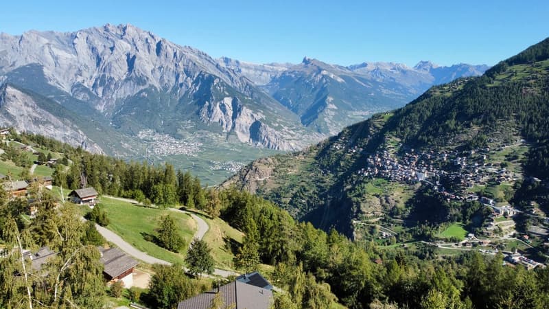 Grande Parcelle prête à accueillir votre futur chalet à La Tzoumaz (5)