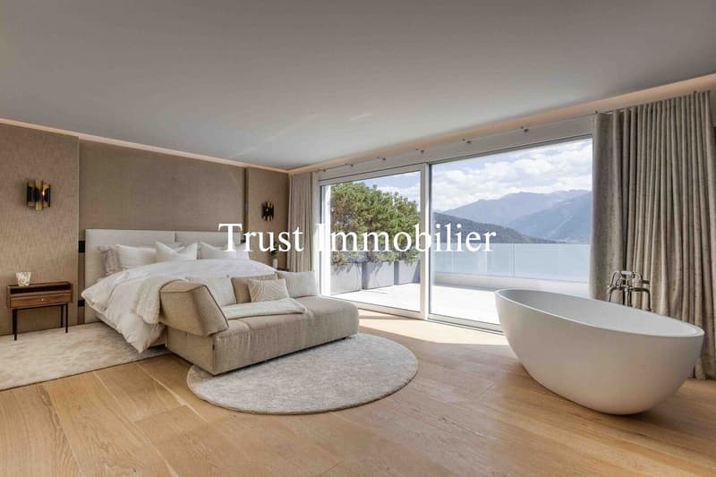 6006. RARE. Villa d'exception avec vue sur les Alpes (Ayent) (11)