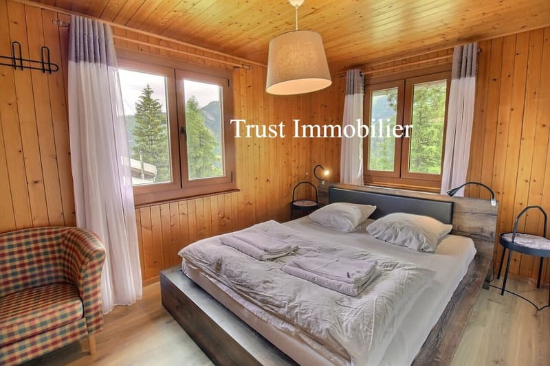Chalet de 5.5 pièces un véritable refuge alpin au coeur de La Tzoumaz (4)