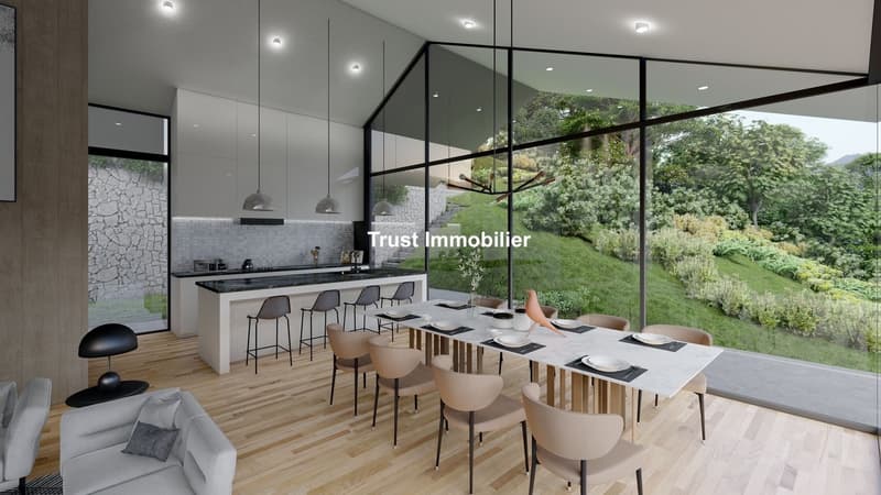 8005. Villa à construire à Glion (3)
