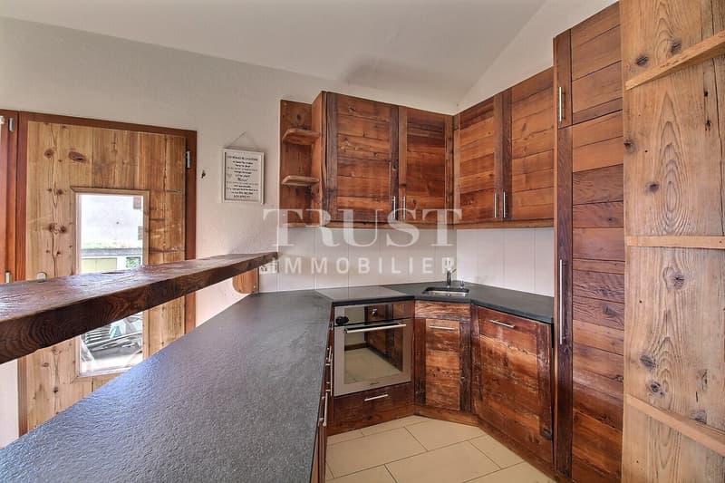 LUC / AYENT - MAGNIFIQUE GRANGE RÉNOVÉE AVEC MAISON VILLAGEOISE (10)
