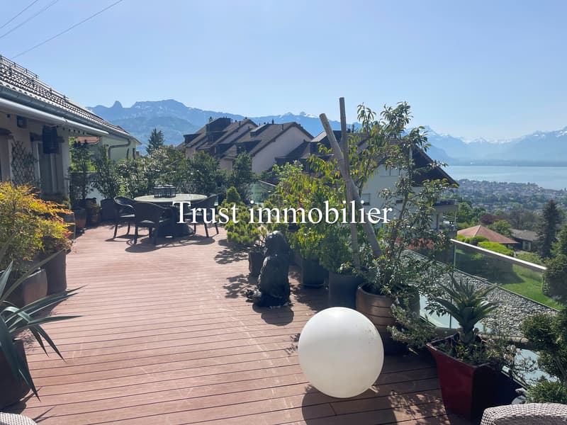 5058.EG Spacieux duplex - Vue panoramique lac et montagnes, Vevey (2)