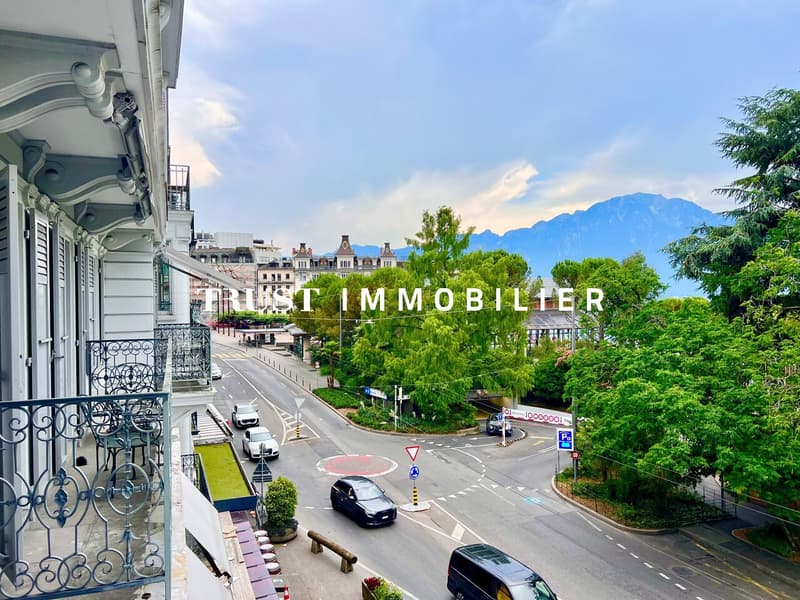 4002.EG Appartement moderne au centre de Montreux, vue lac (12)
