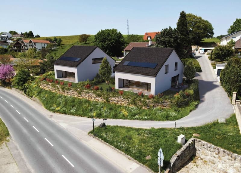 A 3 min from AUBONNE - Individual house on plan for Sale, more than a villa available (3)