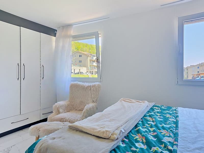 LUCENS - OPEN HOUSE - Exceptional contemporary apartment with terrace and garden, 4 rooms, for sale in the heart of the village. (7)