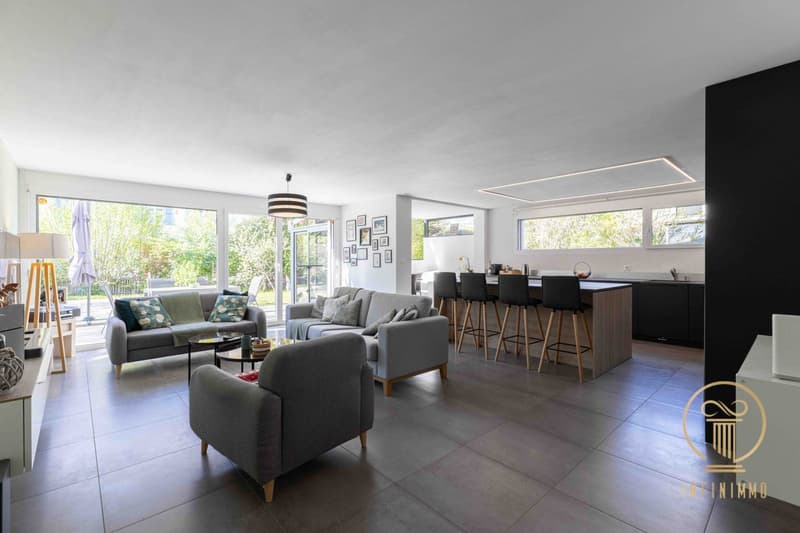 Exclusivity! CHATEL-ST-DENIS, rare object. Magnificent semi-detached villa with 5.5 rooms, connected by the garage. (3)