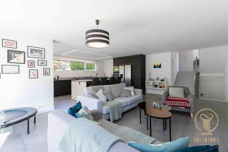 Exclusivity! CHATEL-ST-DENIS, rare object. Magnificent semi-detached villa with 5.5 rooms, connected by the garage. (4)