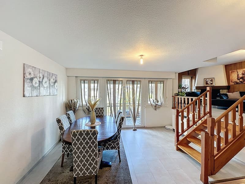 CONTHEY (VS) - 5.5-room apartment with character in a small PPE! (5)