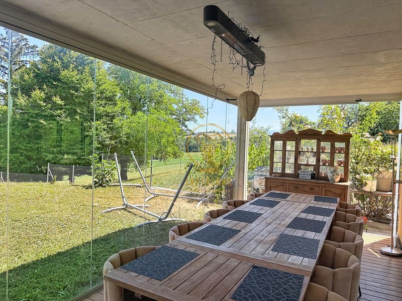 CARROUGE (VD), RARE OBJECT! Single-family house with 5.5 rooms and a view of the Moléson. (3)