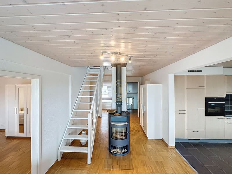 EPALINGES - EXCLUSIVE OPEN HOUSE 4.5-room apartment with large mezzanine (2)
