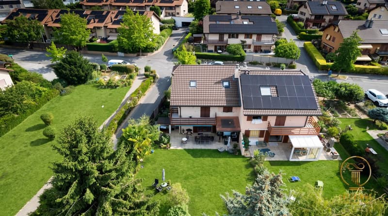 RENENS - Villa mitoyenne de 5.5 p. avec grand jardin. Pas inscrite dans une PPE. (1)