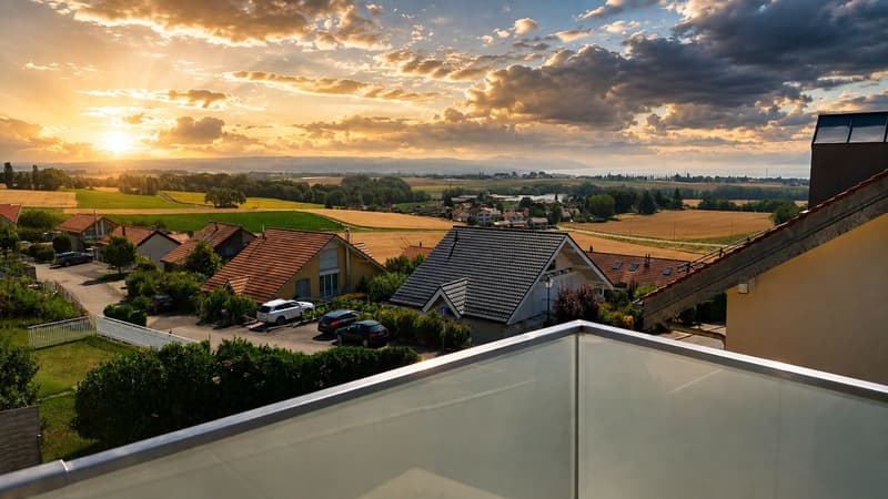YENS - Magnifique appartement avec vue dégagée sur le lac (1)