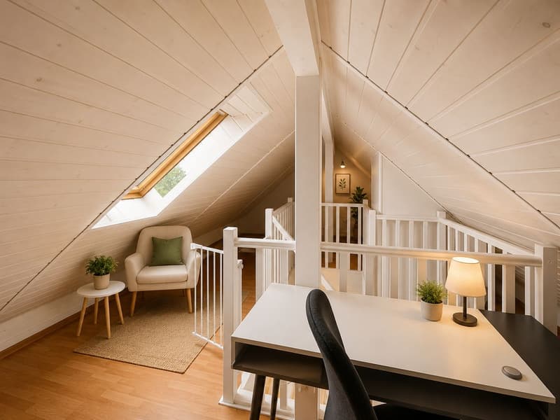 EPALINGES - EXCLUSIVITÉ PORTES OUVERTES appartement 4.5 pces avec ample mezzanine (7)