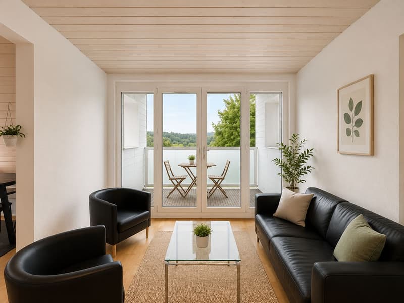 EPALINGES - EXCLUSIVITÉ PORTES OUVERTES appartement 4.5 pces avec ample mezzanine (2)