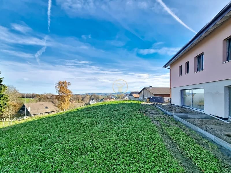 CORCELLES-LE-JORAT, villa mitoyenne neuve de 7.5 pièces (10)