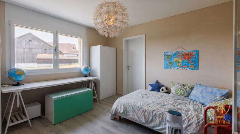 CARROUGE (VD), OBJET RARE ! Maison individuelle de 5.5 pièces avec vue sur le Moléson. (8)