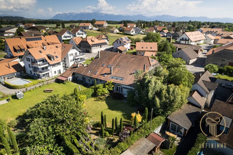 SULLENS, coup de coeur! Maison villageoise en bordure de zone agricole. (3)