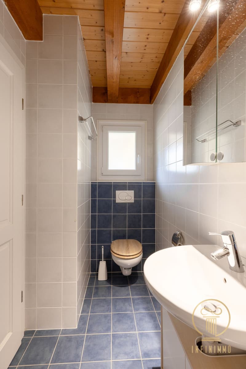 EXCLUSIVITE! ST-OYENS - jolie villa jumelle de 5.5 pièces dans un quartier calme et très agréable. (11)