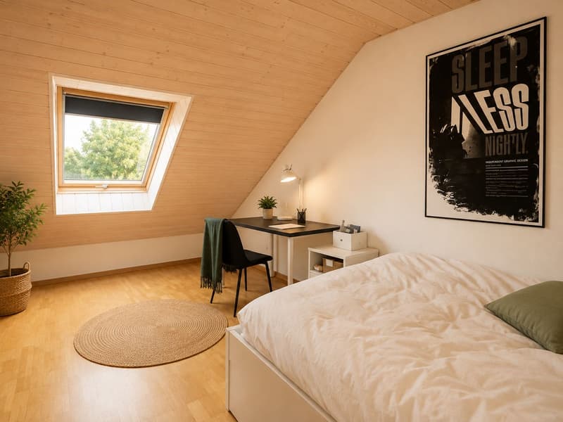 EPALINGES - Appartement 4.5 pièces avec ample mezzanine (8)