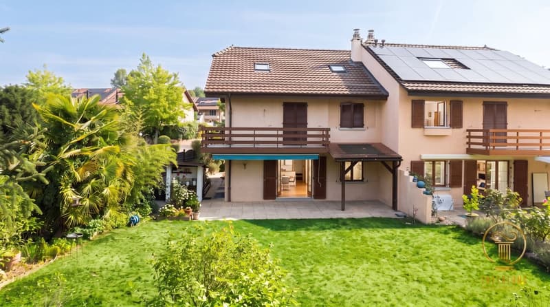 RENENS - Villa mitoyenne de 5.5 p. avec grand jardin. Pas inscrite dans une PPE. (12)