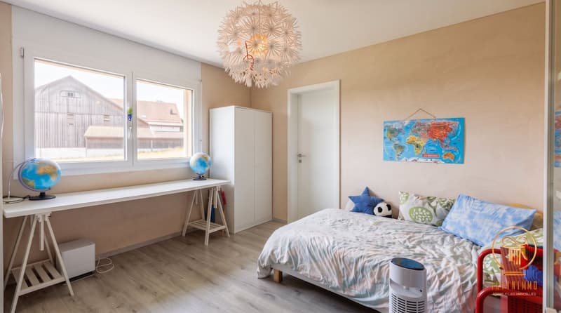 CARROUGE (VD), OBJET RARE ! Maison individuelle de 5.5 pièces avec vue sur le Moléson. (7)