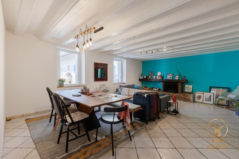 EXCLUSIVITE! OBJET RARE, Belle maison villageoise au coeur de Burtigny de 7.5 pièces (3)