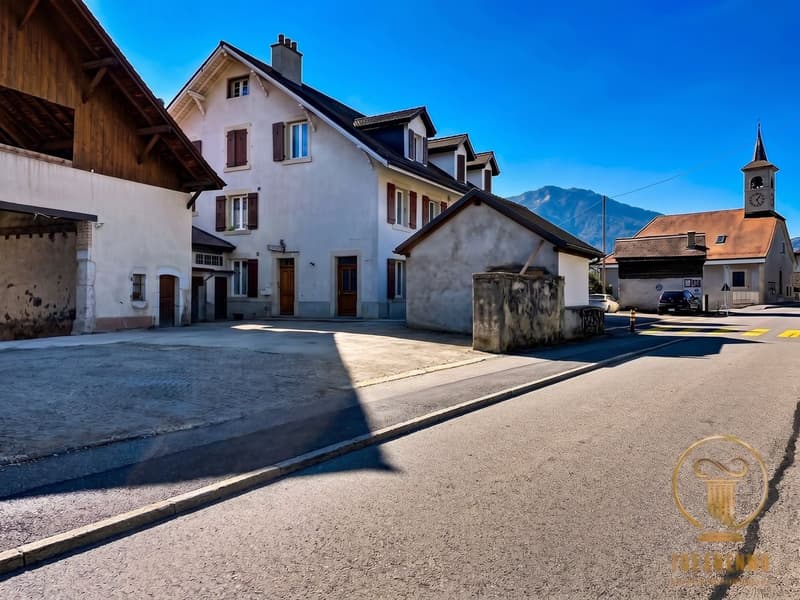 ORGES - immeuble de rendement de 6 appartements avec place-jardin et places de parc (2)