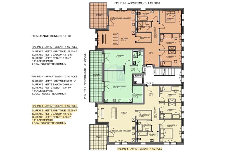 One of the last nice 4 ½ piece apartments in Style to seize! (5)
