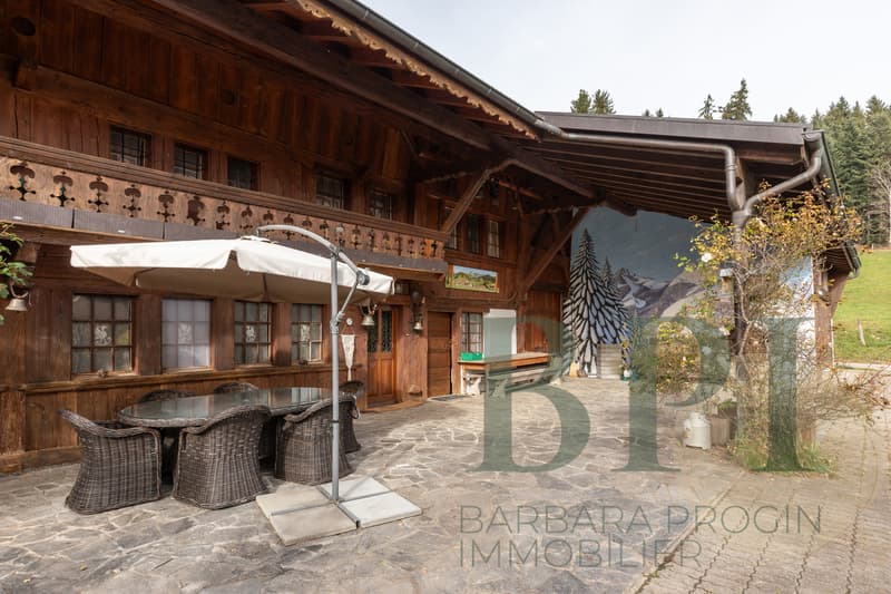 Exceptional Old Farm in Romanens in Gruyère (3)