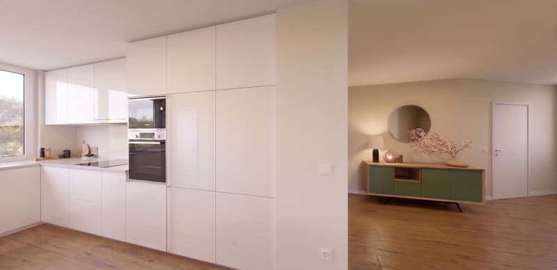 Apartment with 3.5 rooms in a small promotion of 6 apartments (6)