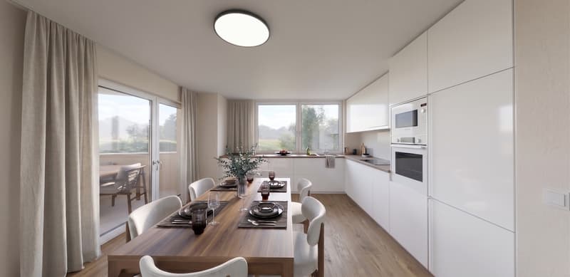 Apartment with 3.5 rooms in a small promotion of 6 apartments (5)