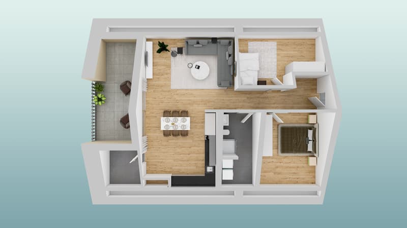 Apartments in a renovated farm (5)
