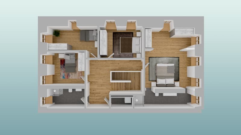 Apartments in a renovated farm (6)