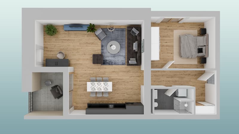 Apartments in a renovated farm (4)