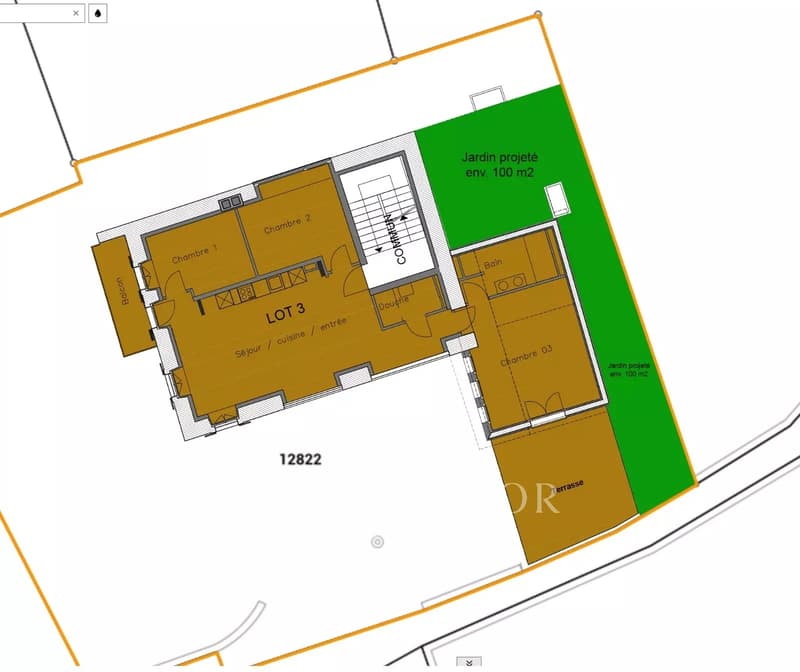 Charmanter 4.5-Zimmer-Privatbereich - PPE mit 5 Wohnungen (2)