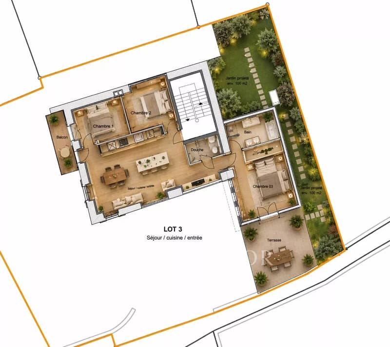4.5 room private apartment - PPE of 5 apartments (13)