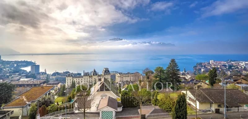Eine Exklusivität - Grundstück mit Blick auf den Genfersee (1)