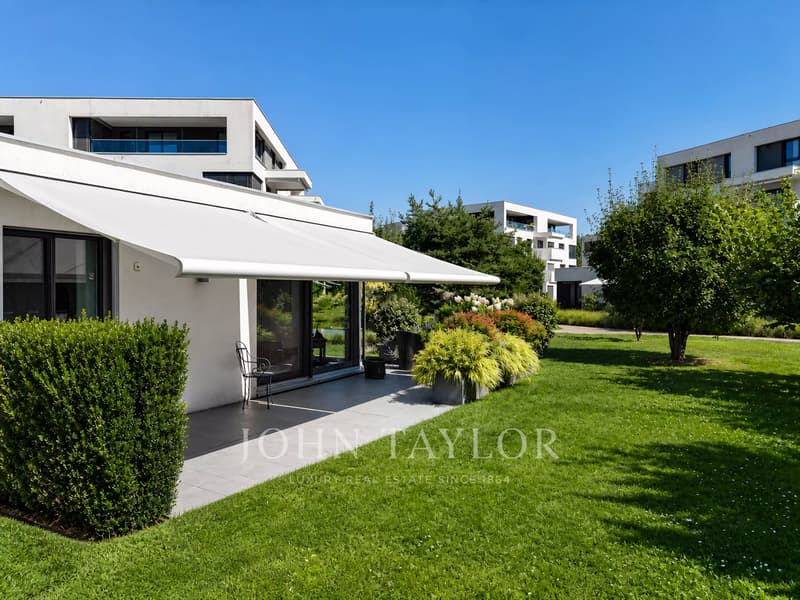 Magnifique souplex avec jardin dans une résidence moderne (1)