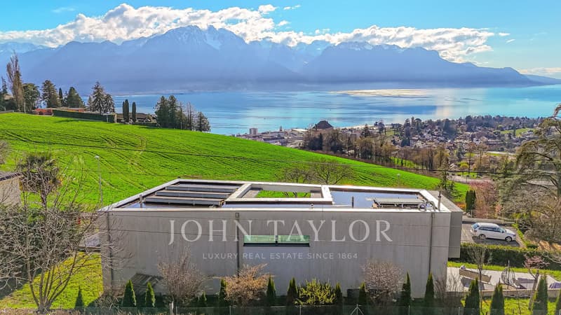 Villa contemporaine avec vue panoramique à Brent (2)