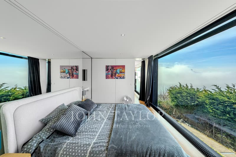 Villa d'architecte avec panorama lac & Alpes (7)