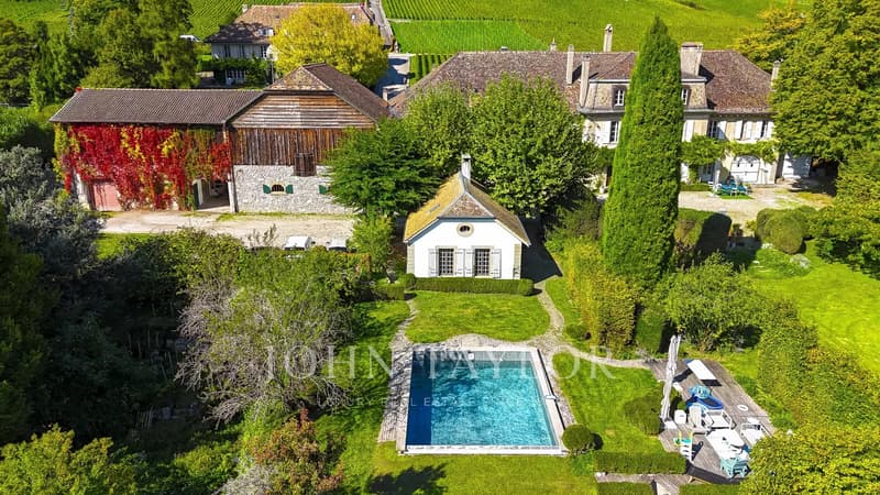 Magnifique domaine avec maison de maître du XVIIIème siècle (2)