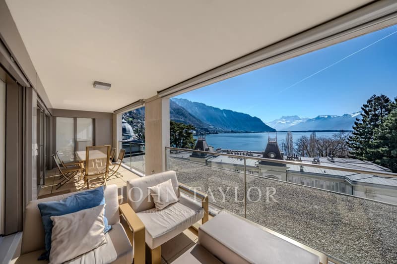 Superbe appartement contemporain avec vue sur le lac à Montreux (3)