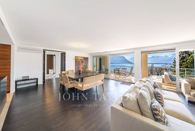 Superbe appartement contemporain avec vue sur le lac à Montreux (1)